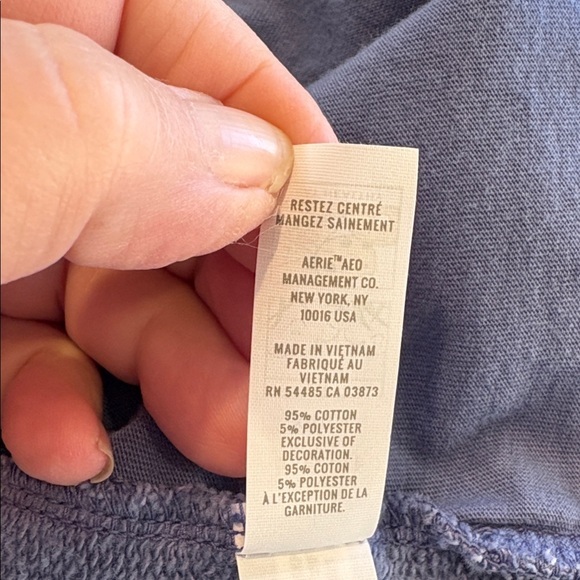 Aerie Offline Ombre Blue Casual Button Down Shirt Jacket Size XXL - Picture 9 of 11